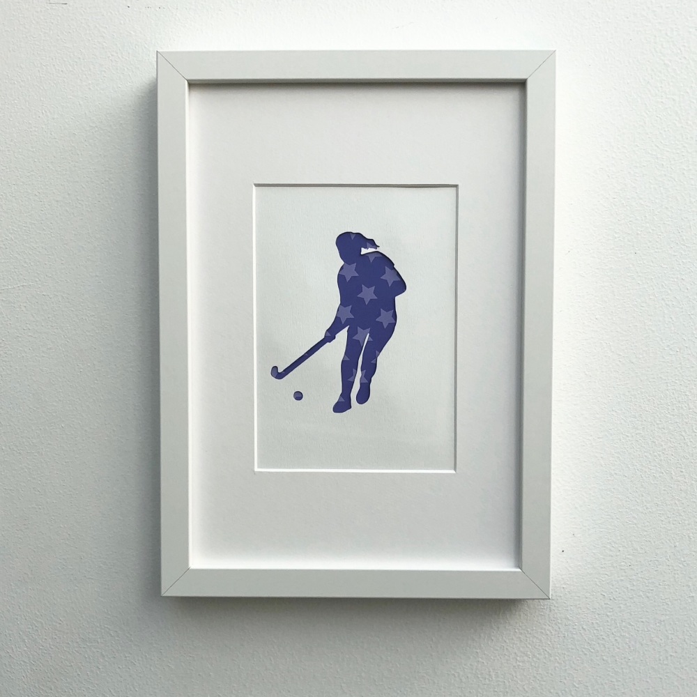 Hockey (medium frame 23x32cm)