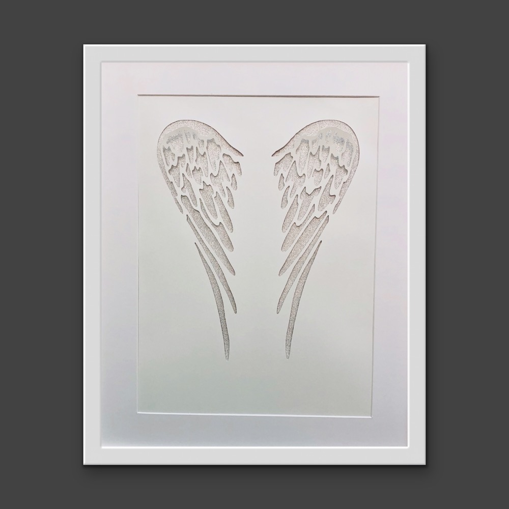 Angel Wings (extra large frame 42x52cm)