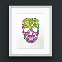 Skull (multi coloured)