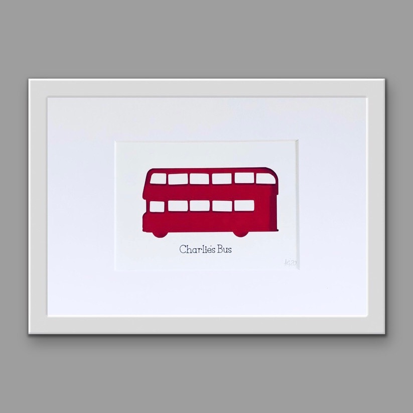 London Bus (23 x 32 cm)