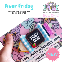 Fiver Friday: Custom school Bow