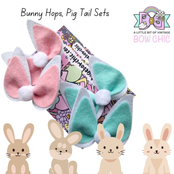 Bunny Hop Pig Tail sets