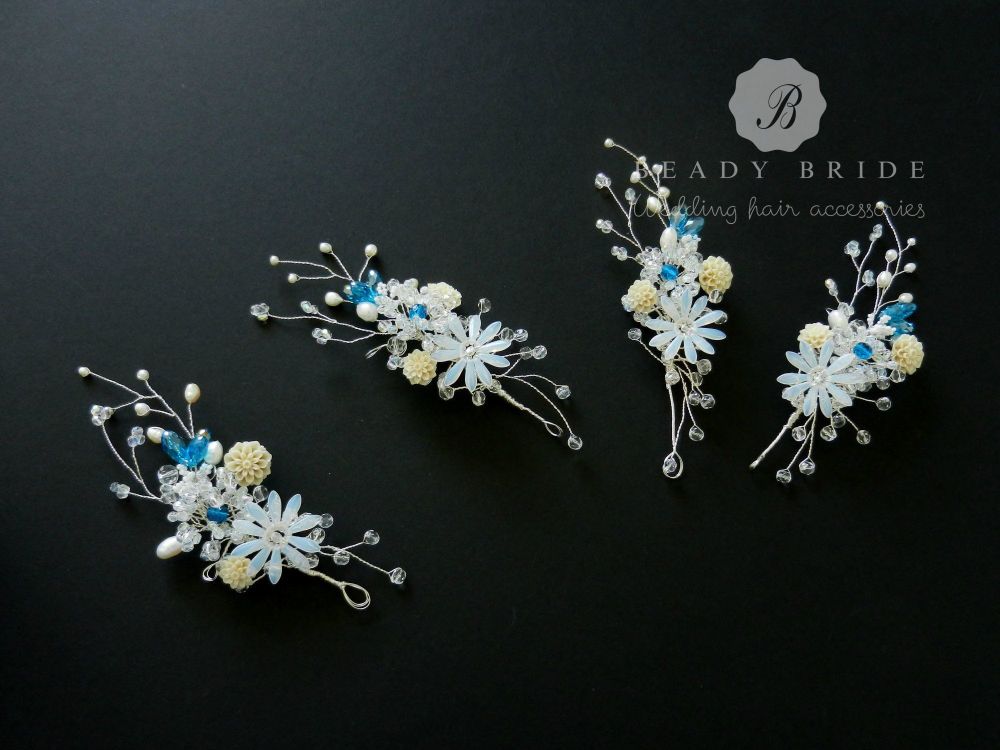 Melanie-bridesmaids hair accessory-by Beady Bride-UK Melanie-bridesmaids hair accessory-by Beady Bride-UK