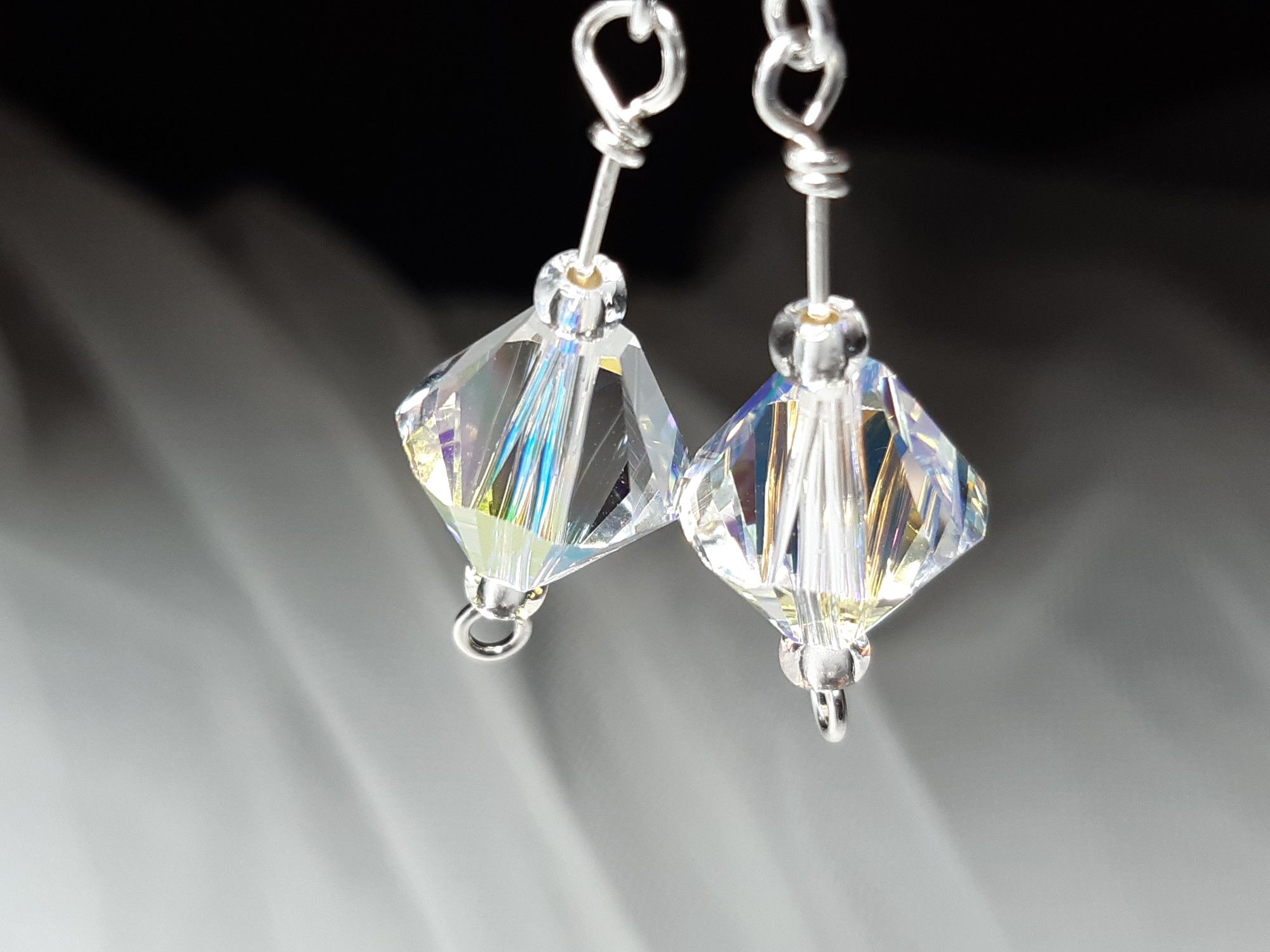 Occasion-wedding-swarovski crystal+sterling silver earrings-4.jpg