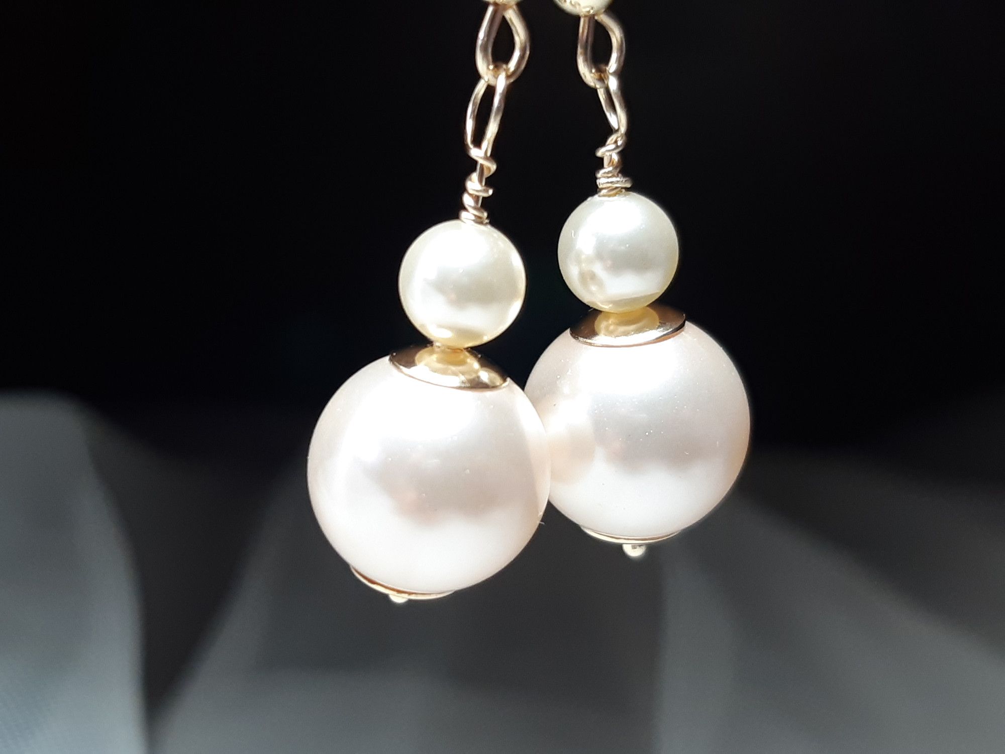 Occasion-bridal-wedding-earrings with 14K gold & pearls-4.jpg