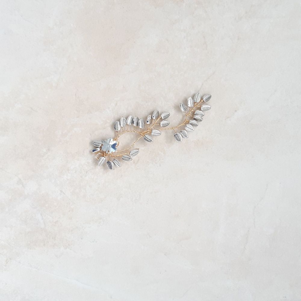 0A-BBS-Robyn2-Rustic antique silver leaf hair vine