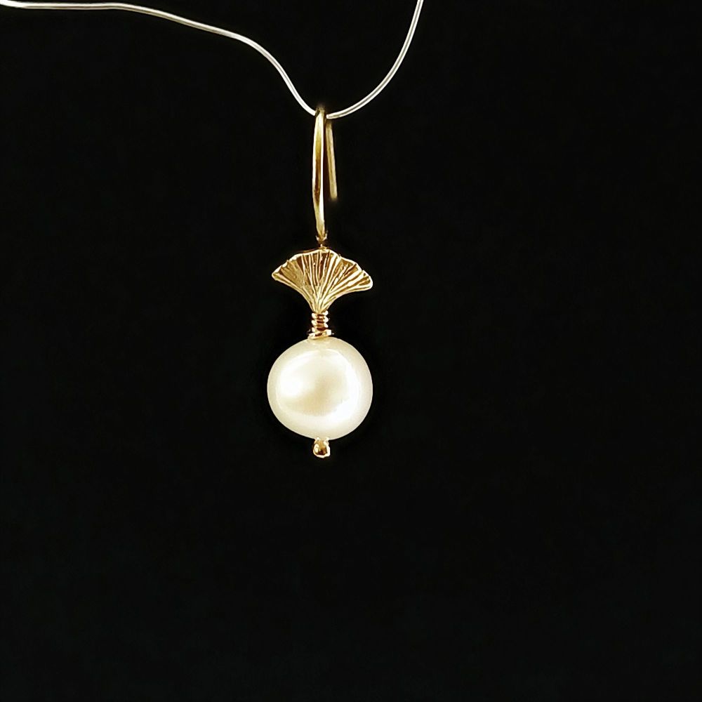Pearl-gold vermeil-Bridal-Wedding- earrings-PGVM-1