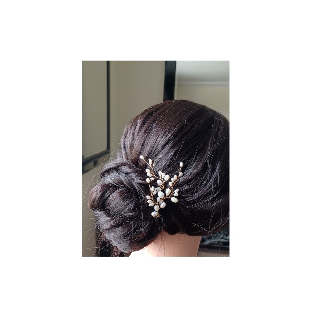 cream white pearl bridal-wedding hair pins-1-ac-Adele
