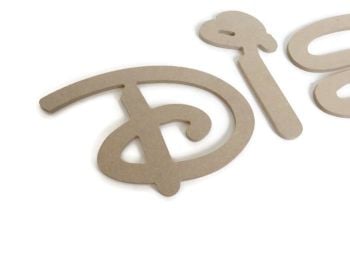 MDF Letters & Numbers 6mm Thick (Disney Font)