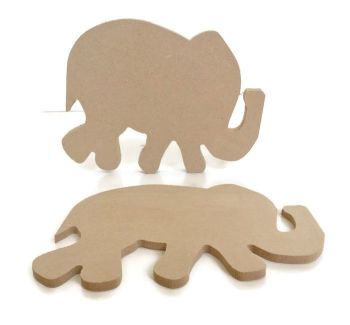 MDF Wooden Elephant 6mm or 15mm Thick