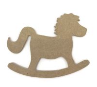 MDF Wooden Rocking Horse 6mm or 15mm Thick