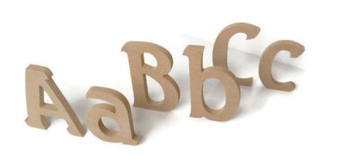 MDF Letters & Numbers 25mm Thick (Seagull font)