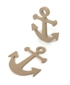MDF Wooden Anchor 6mm or 15mm Thick