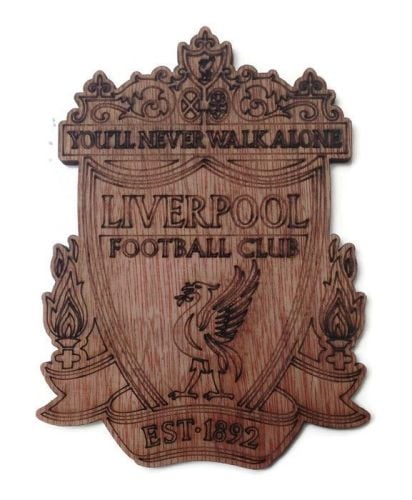 Liverpool Plywood Football Crest