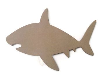 MDF Wooden Shark 6mm or 15mm Thick