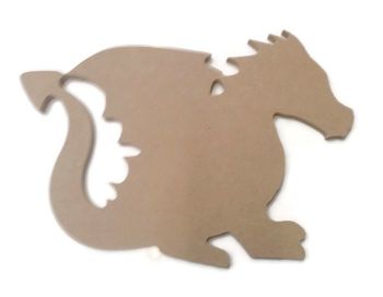 MDF Wooden Dragon 6mm or 15mm Thick
