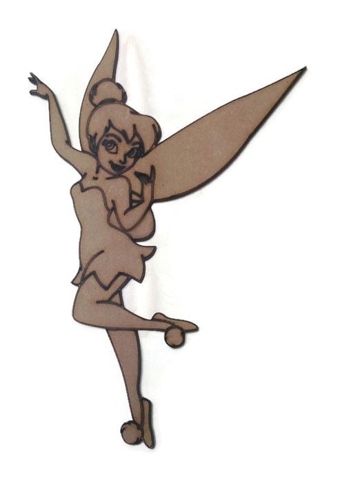 Tinkerbell Figure 100mm - 500mm, 4mm Thick