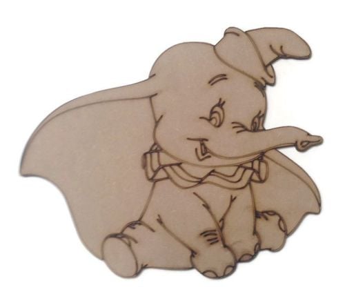 Dumbo Figure 100mm - 500mm, 4mm Thick