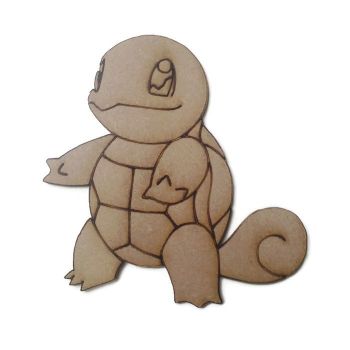 Squirtle Figure 100mm - 500mm, 4mm Thick