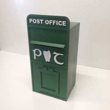 Irish An Post Wedding Post Box, Painted