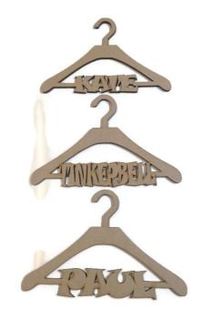 Personalised Clothes Hangers Children