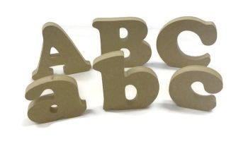 MDF Letters & Numbers 6mm Thick (Cooper Font)