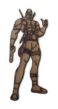 Deadpool Figure 100mm - 500mm, 4mm Thick