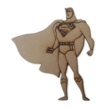Superman Figure 100mm - 500mm, 4mm Thick