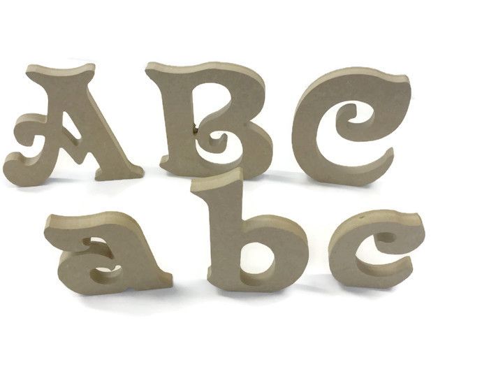 Wooden Letters, MDF / Plywood