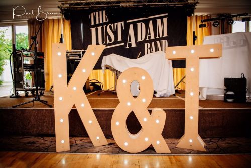 4 Foot Tall Freestanding Letters and Numbers with LED Lights Weddings, Birt