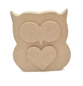MDF Wooden Owl 6mm or 15mm Thick