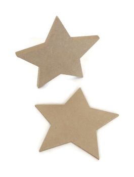 MDF Wooden Star 6mm or 15mm Thick