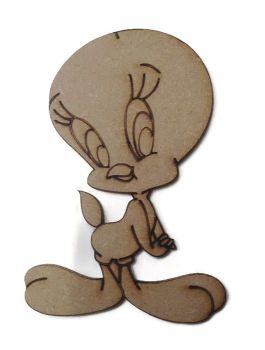 Tweety Figure 100mm - 500mm, 4mm Thick