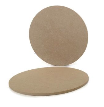 MDF Wooden Circle 6mm or 15mm Thick
