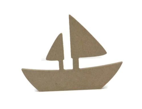 MDF Wooden Boat 6mm or 15mm Thick