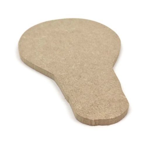 MDF Wooden Bulb 6mm or 15mm Thick
