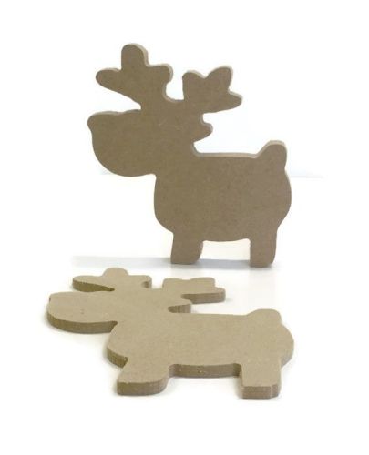MDF Wooden Raindeer 6mm or 15mm Thick