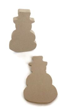 MDF Wooden Snowman 6mm or 15mm Thick