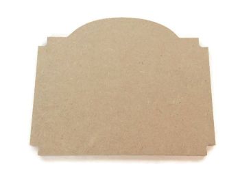 MDF Wooden Plaque J 6mm or 15mm Thick
