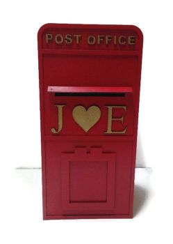 Personalised Painted Postbox Royal Mail Style