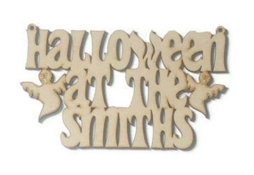 3mm MDF 'Halloween At The'