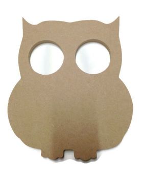 MDF Wooden Owl 2 6mm or 15mm Thick