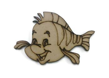 Flounder Figure 100mm - 500mm, 4mm Thick