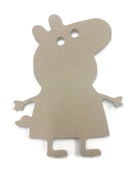 MDF Wooden Peppa Pig 6mm or 15mm Thick
