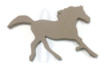 MDF Wooden Horse 2 6mm or 15mm Thick