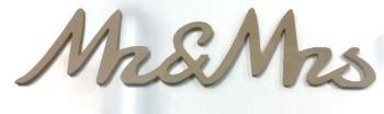 FREESTANDING MDF Wooden Joined New Script Letters 15mm Thick, 200mm High