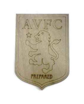 Aston Villa Plywood Football Crest