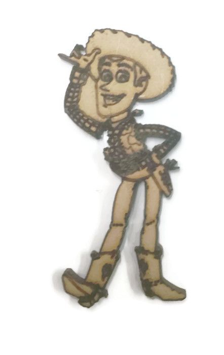 Toy Story Woody Figure 100mm - 500mm, 4mm Thick