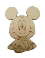 Mickey Mouse Head Figure 100mm - 500mm, 4mm Thick