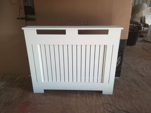 Radiator Covers Wooden MDF Slatted Various Sizes  PAINTED